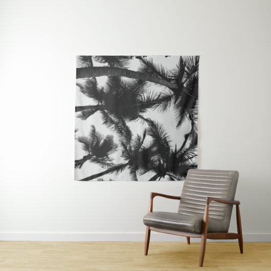  COCONUT PALM TREE WANDKLEED (In Situ (horizontaal))