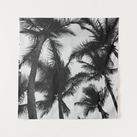 COCONUT PALM TREE WANDKLEED (Voorkant)
