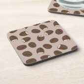 Coconut Pattern Bier Onderzetter (Linkerzijde)