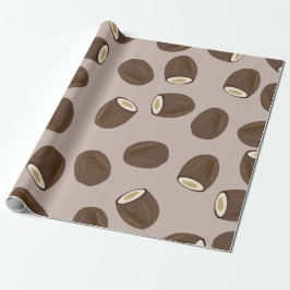 Coconut Pattern Cadeaupapier