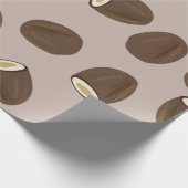 Coconut Pattern Cadeaupapier (Hoek)