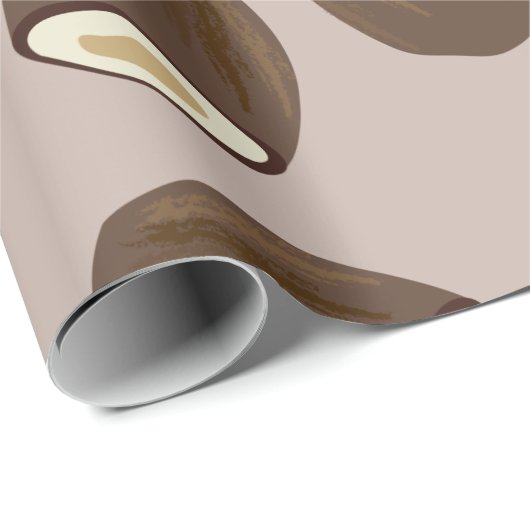 Coconut Pattern Cadeaupapier (Rol Hoek)