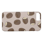 Coconut Pattern Case-Mate iPhone Case (Achterkant (Horizontaal))