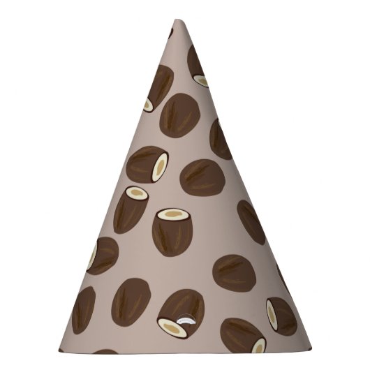 Coconut Pattern Feesthoedjes (Rechts)