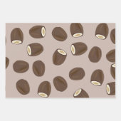 Coconut Pattern Inpakpapier Vel (Voorkant)