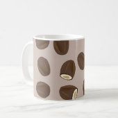 Coconut Pattern Koffiemok (Voorkant links)