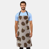 Coconut Pattern Schort (Gedragen)