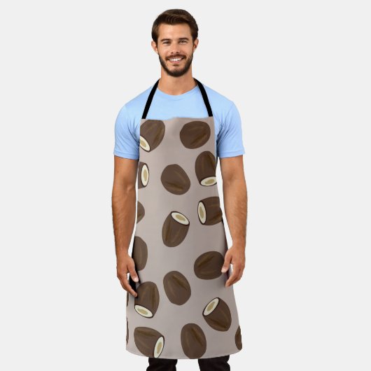 Coconut Pattern Schort (Gedragen)