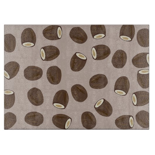 Coconut Pattern Snijplank (Voorkant)