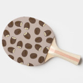 Coconut Pattern Tafeltennisbatje (Zijkant)