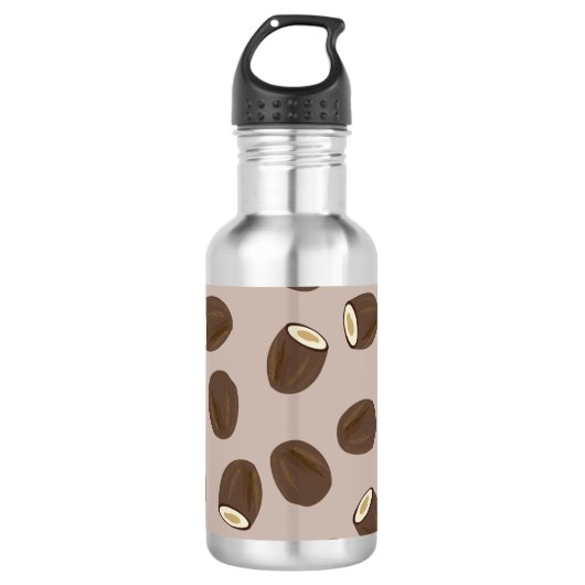 Coconut Pattern Waterfles (Voorkant)