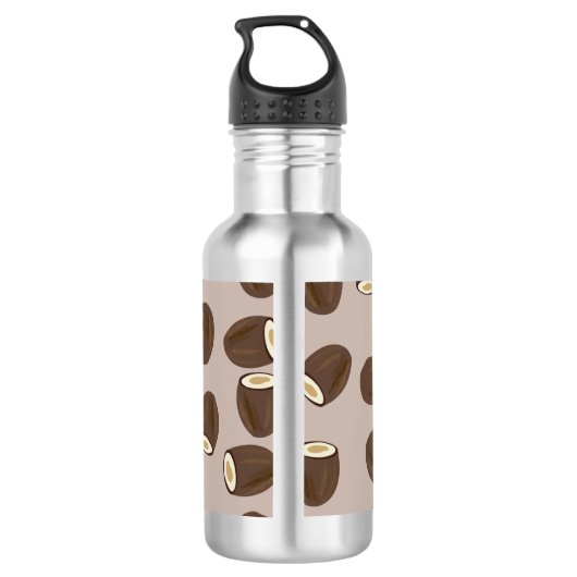 Coconut Pattern Waterfles (Achterkant)