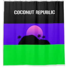 Coconut Republic Design No.2803 Douchegordijn