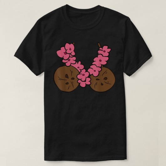 Coconut Summer Coconuts Bra Funny Coconut T-shirt (Design voorkant)