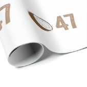 Coconut Tree Campaign Slogan 47 Kamala Verklaring  Cadeaupapier (Rol Hoek)