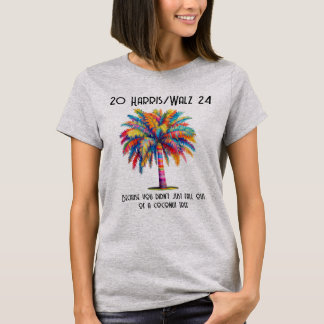 Coconut Tree Harris/Walz T-shirt