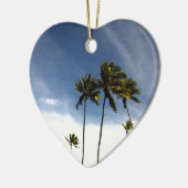 Coconut Trees Beach Brazilië Keramisch Ornament (Links)