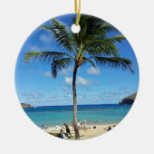 Coconut Trees Keramisch Ornament (Voorkant)