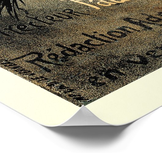 Cocorico  Frans Poster (Hoek)