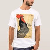 Cocorico  Frans Poster T-shirt (Voorkant)