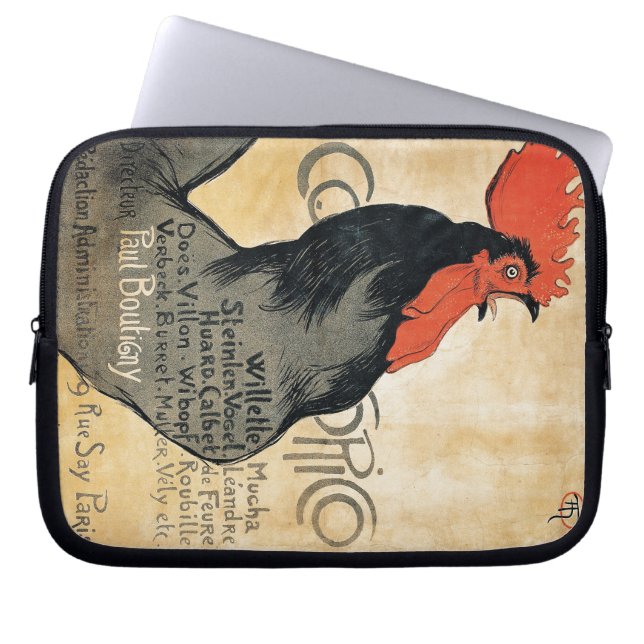 Cocorico - Steinlen Laptop Sleeve (Voorkant)