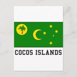 Cocos-eilanden Briefkaart