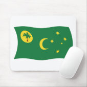 Cocos Eilanden Vlag Muismat (Met muis)