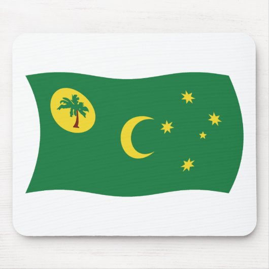 Cocos Eilanden Vlag Muismat (Voorkant)