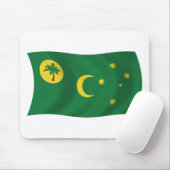 Cocos Eilanden Vlag Muismat (Met muis)