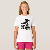 Cocos Island Costa Rica Hammerhead Diving T-shirt (Voorkant volledig)