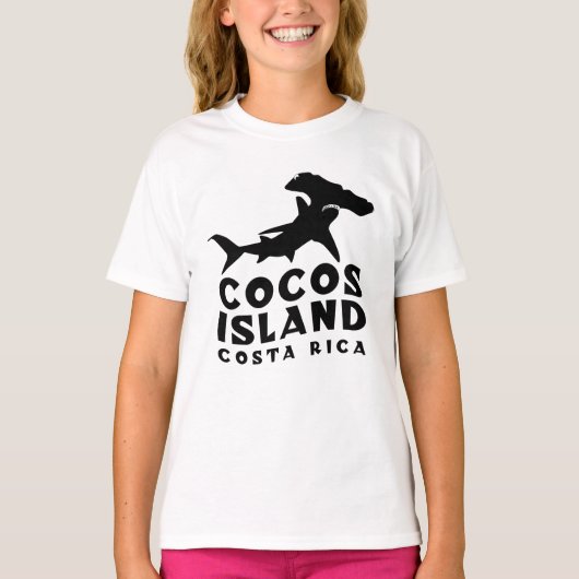 Cocos Island Costa Rica Hammerhead Diving T-shirt (Voorkant)