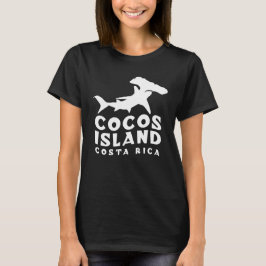 Cocos Island Costa Rica Hammerhead Shark Awareness T-shirt