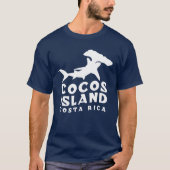 Cocos Island Costa Rica Hammerhead Shark Diving T-shirt (Voorkant)
