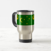 Cocos Islands, Australië vlag Reisbeker (Voorkant links)