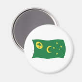 Cocos Islands Flag Magnet (Voorkant / Achterkant)