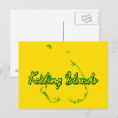 Cocos (Keeling)-eilanden Briefkaart (Voorkant / Achterkant)
