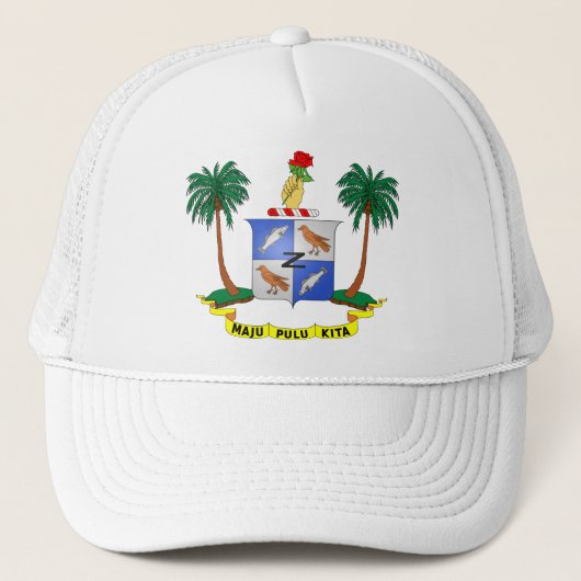 Cocos (Keeling) Islands Coat of arms CC Trucker Pet (Voorkant)
