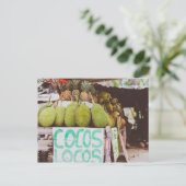 Cocos Locos Briefkaart (Staand voorkant)