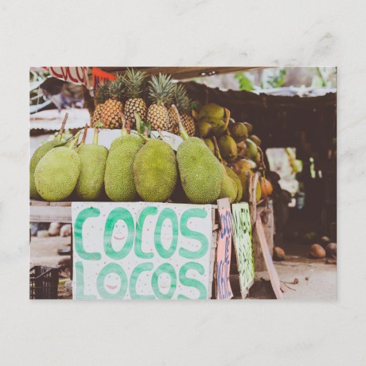 Cocos Locos Briefkaart (Voorkant)