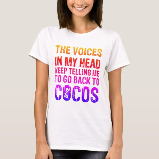 Coco's Voices Lady's T-Shirt (Voorkant)