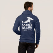 Cocoseiland Costa Rica Shark Diving Hoodie (Achterkant volledig)