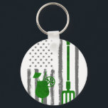 Coctail and gardening  - Vintage USA American Flag Sleutelhanger<br><div class="desc">A stylish keychain featuring a vintage classic car design. A perfect accessory for car lovers and collectors. Great for everyday use or as a small and thoughtful gift for classic car enthusiasts.</div>