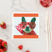 COCTAIL NAPKINS-HIGH FLYING DOG! LEUK! SERVETTEN (Insitu)