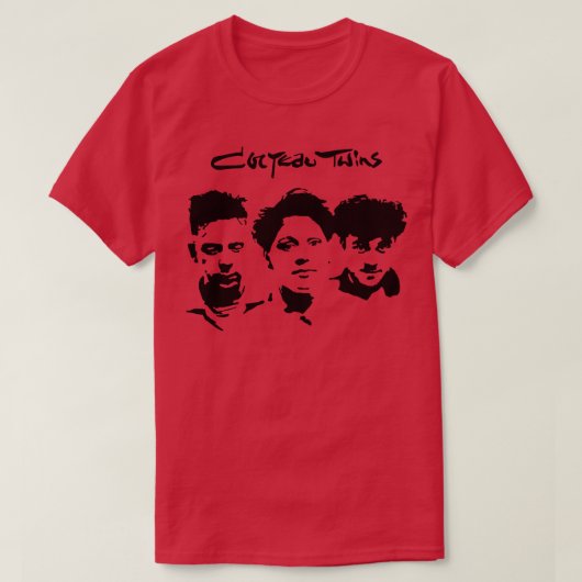 Cocteau Twins 1 T-shirt (Design voorkant)