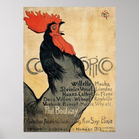 Cocurico Poster (Voorkant)