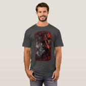 COD BO4 Zombies Blood of the Dead Poster Laadscher T-shirt (Voorkant volledig)