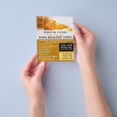 Cod Liver Oil, Health Food Store Advertising Flyer (Hand)