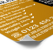 Cod Liver Oil, Health Food Store Advertising Poster (Hoek)