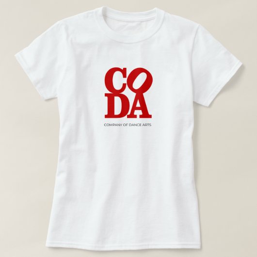 CODA Love T-shirt (Design voorkant)