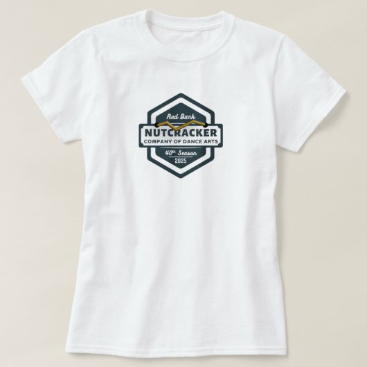 CODA Notenkraker Beach Badge T-shirt (Design voorkant)